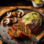 Mushroom Swiss Cheese Meatloaf